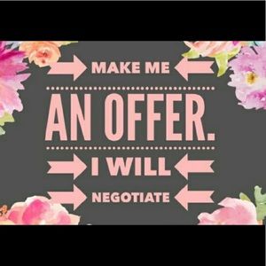 MAKE ME AN OFFER! ☺️